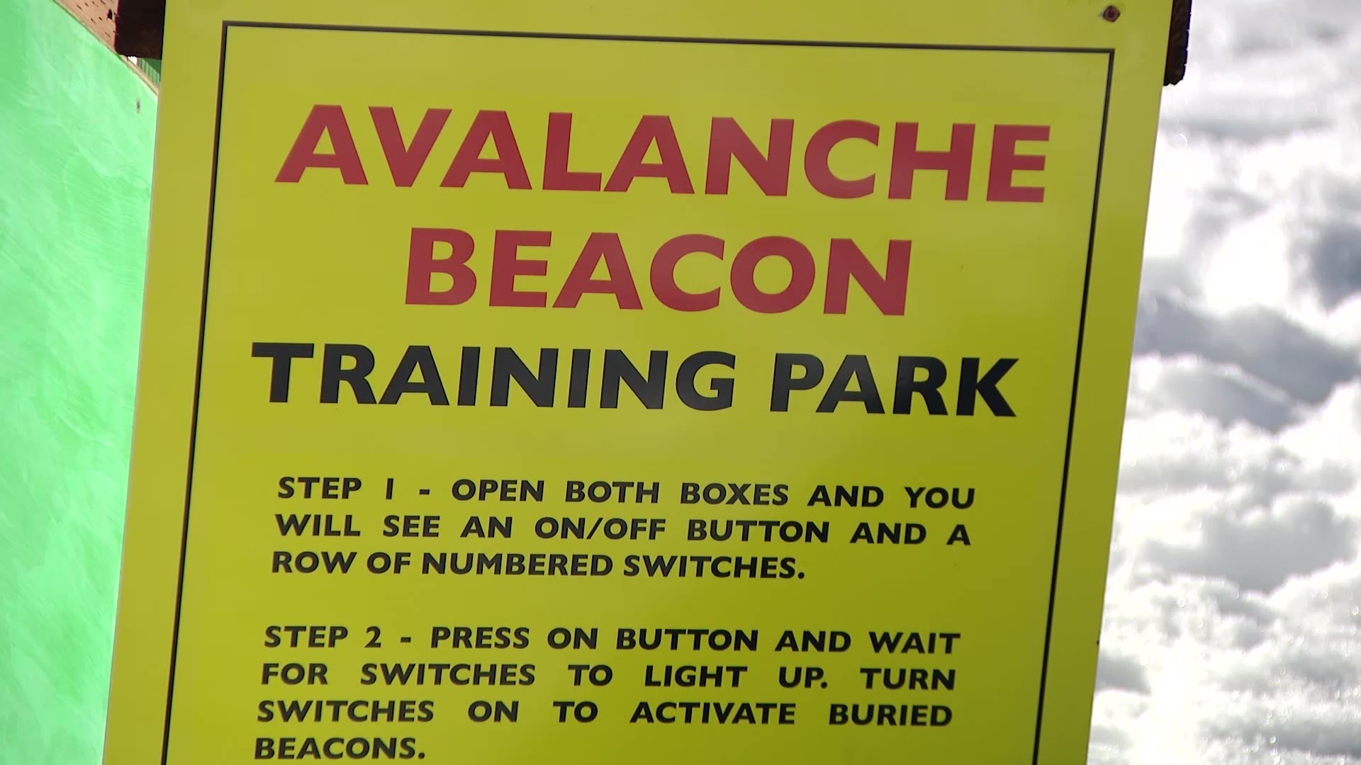 “These beacon training parks are a great place for you to come and practice your beacon skills, to hone those skills so that you’re ready if a disaster does strike,” said Utah Avalanche Center Executive Director Chad Brackelsberg on Sunday in Park City.