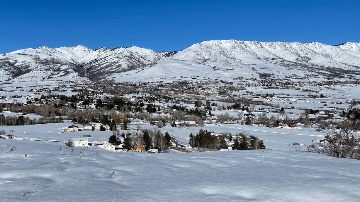 The Ogden Valley in Weber County, photographed Sunday. A portion of the Ogden Valley is the focus of an incorporation effort and a new Utah Senate proposal tweaking the incorporation process has drawn fire from some in the area.