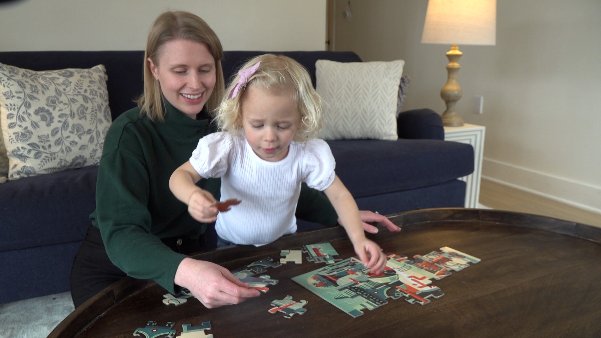 Rhiannon McDaniel and her husband have two children. Both McDaniel and her husband work, so they have a need for day care.