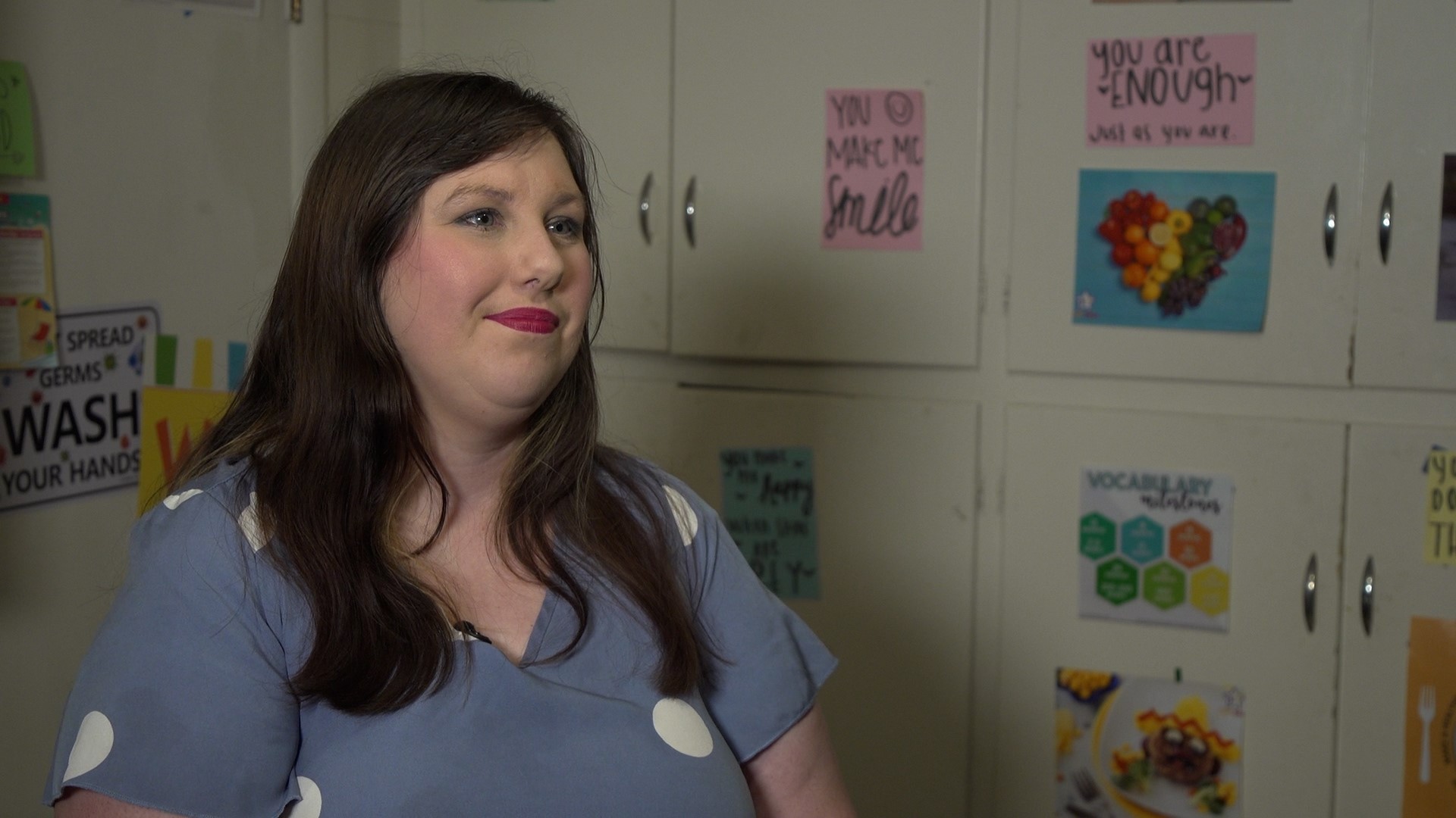 Aleatha Child runs an in-home day care in Brigham City. A lack of funding has forced her to make some tough choices.