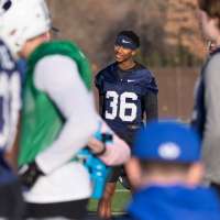 Can Evan Johnson's 100-meter speed secure him a starting corner spot at BYU this season?