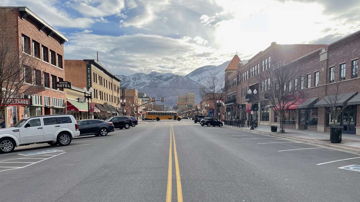 Historic 25th Street in Ogden, photographed Thursday, would be redesigned and revamped under a trio of proposals put forward last month by city officials. The proposed change is part of a range of plans in Ogden's core area.
