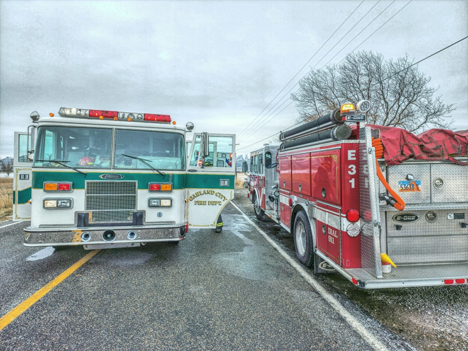 First responders from Garland and Tremonton fire and police departments responded to an incident Friday after a teen was seriously injured.