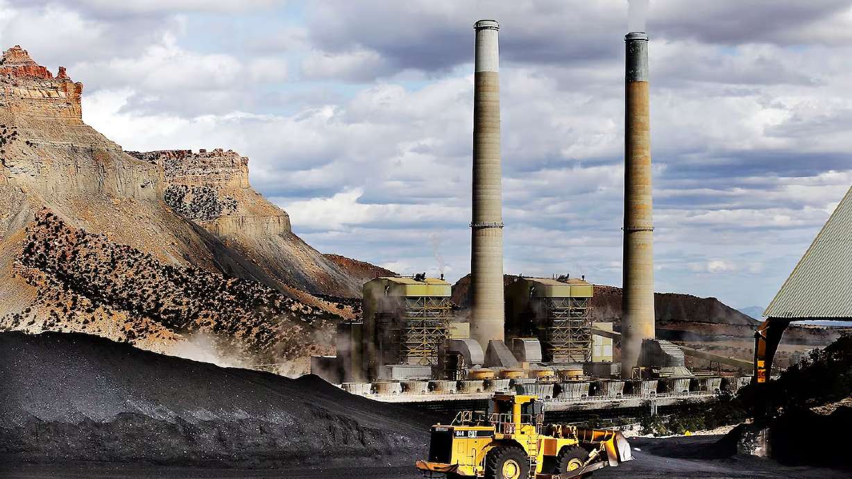 A loader moves coal at the Huntington power plant in Huntington, March 24, 2015. Utah lawmakers pushed and passed significant measures they assert prioritize keeping the lights on by hanging onto coal, despite regulatory and activist pressure.