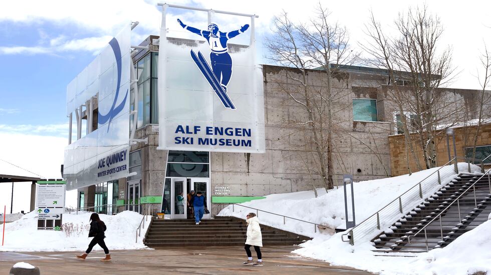 The Alf Engen Ski Museum in Park City is pictured on Feb. 23.