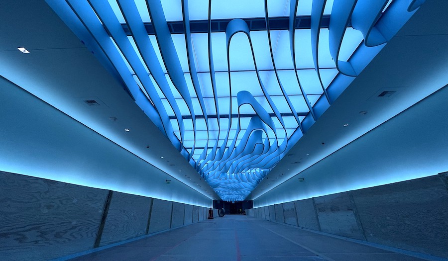 Construction is underway on the Salt Lake airport's central tunnel. Shorter walks from security to your gate at the Salt Lake City International Airport are drawing closer as crews continue work on the central tunnel.