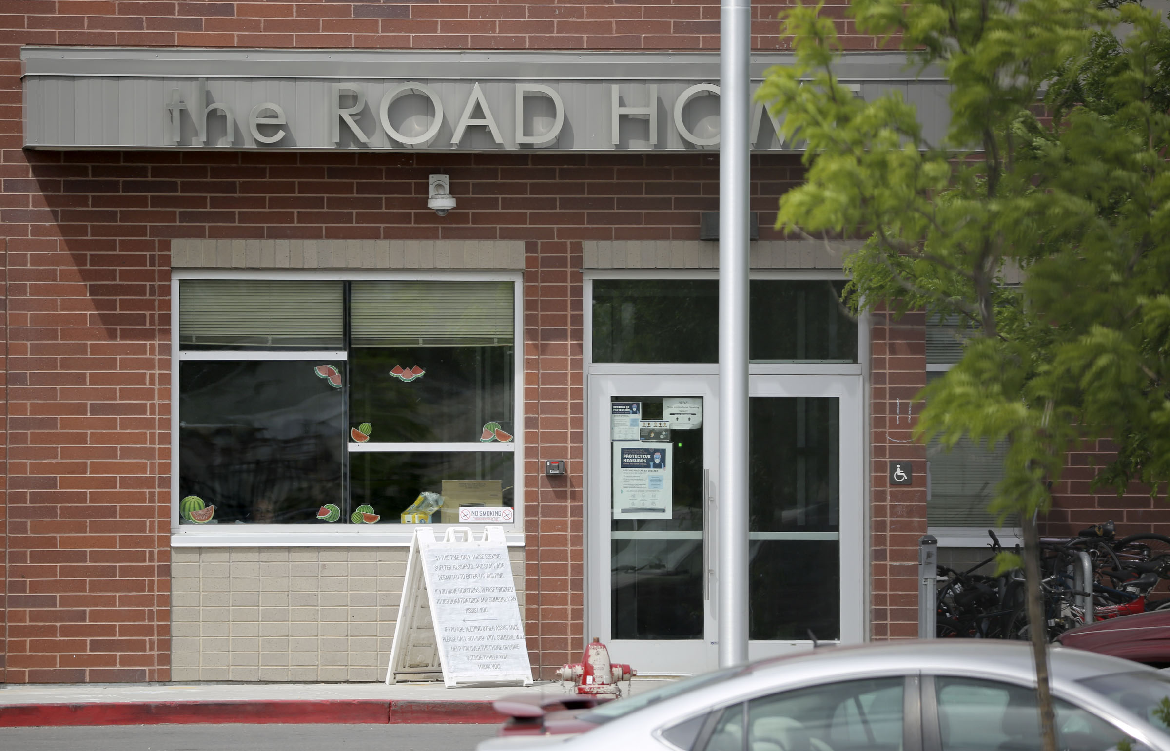 The Road Home's Midvale Family Resource Center pictured May 11, 2020. A recently passed bill will require homeless resource centers to prioritize certain groups up to 85% in order to receive state funding. However, some say the bill will block help from those who need it most.