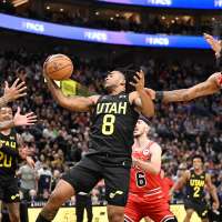 Utah Jazz rookie Brice Sensabaugh goes off for a double-double in first career start