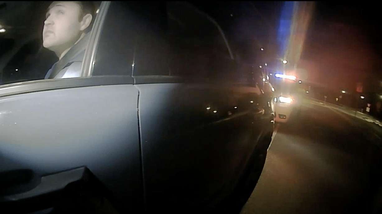 A Bountiful police detective was arrested Feb. 19 and charged with DUI after investigators say he was driving a police vehicle while under the influence of alcohol in Syracuse.