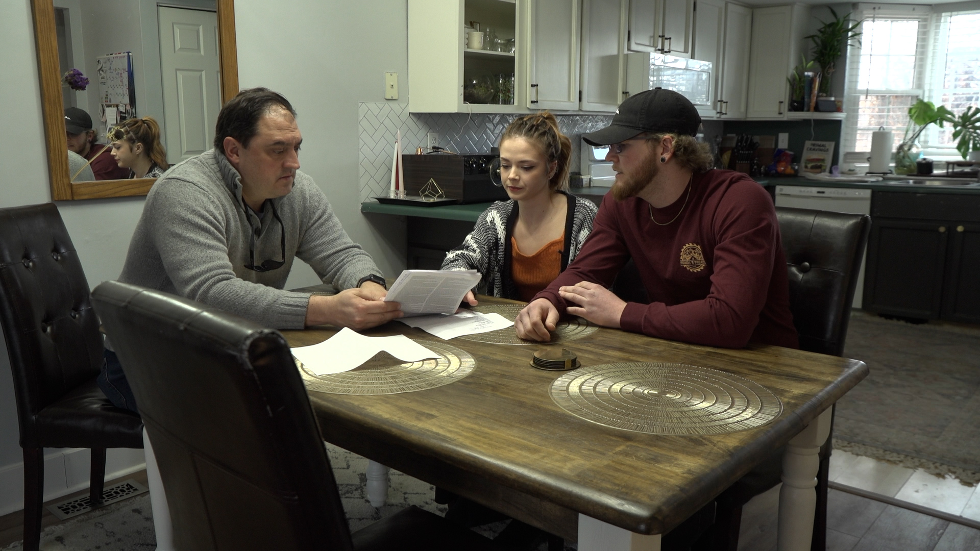 Landen Powell and Kamryn Liiamatta show KSL’s Matt Gephardt the denial from their travel insurance.