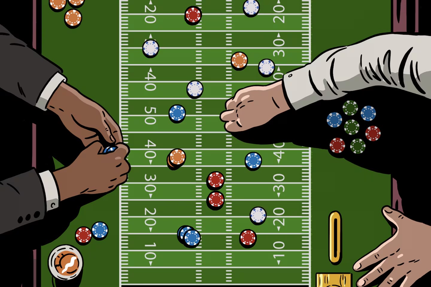 Once taboo, gambling is taking over sports