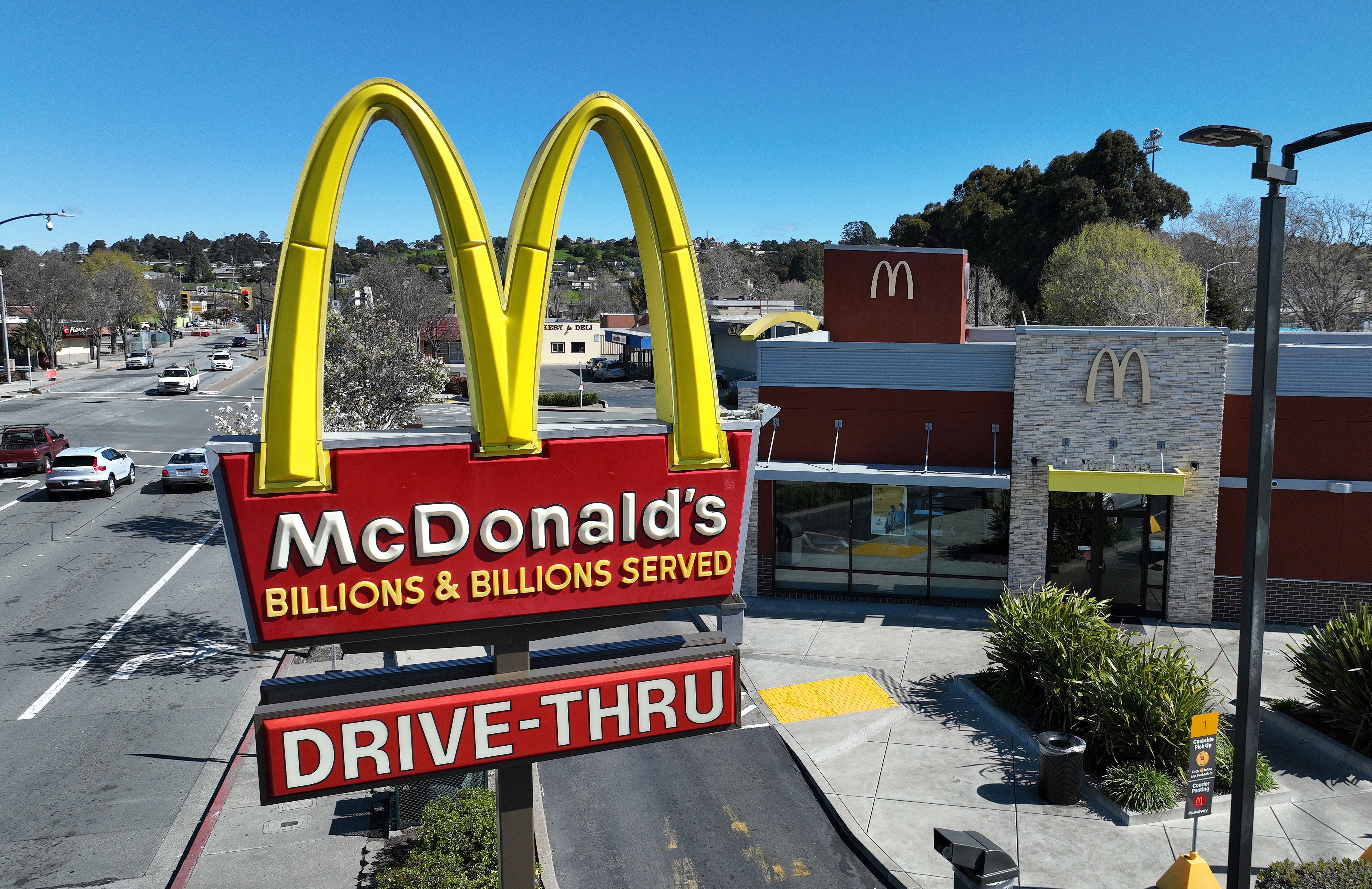 McDonald's said the chain is facing "a challenging consumer environment" as customers grapple with rising prices.