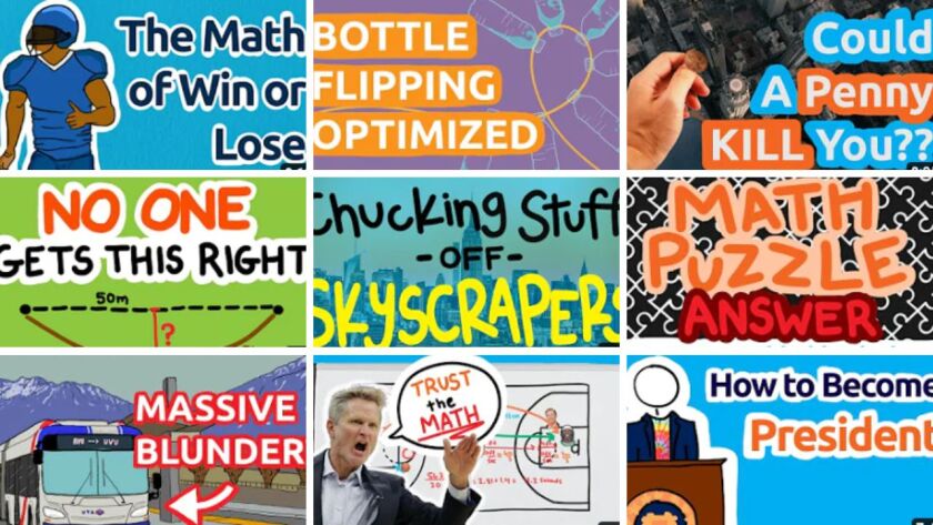 The YouTube channel Math the World is dedicated to answering life's questions through math to teach students the importance of math in everyday situations.