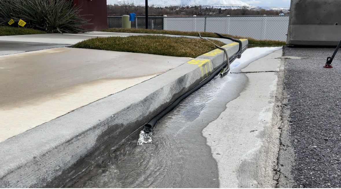 Residents living along the Jordan River are on flood watch on Wednesday. The river and the groundwater are rising, creating cause for concern.