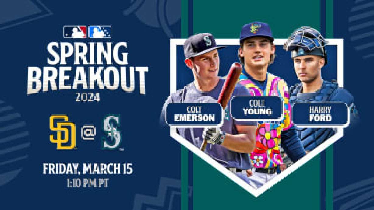Watch: MLB Spring Breakout, Mariners v. Padres | KSL.com