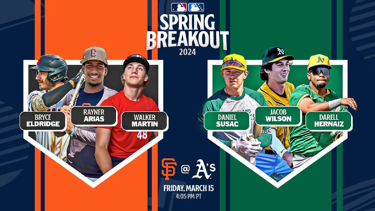 Watch: MLB Spring Breakout, Athletics v. Giants | KSL.com