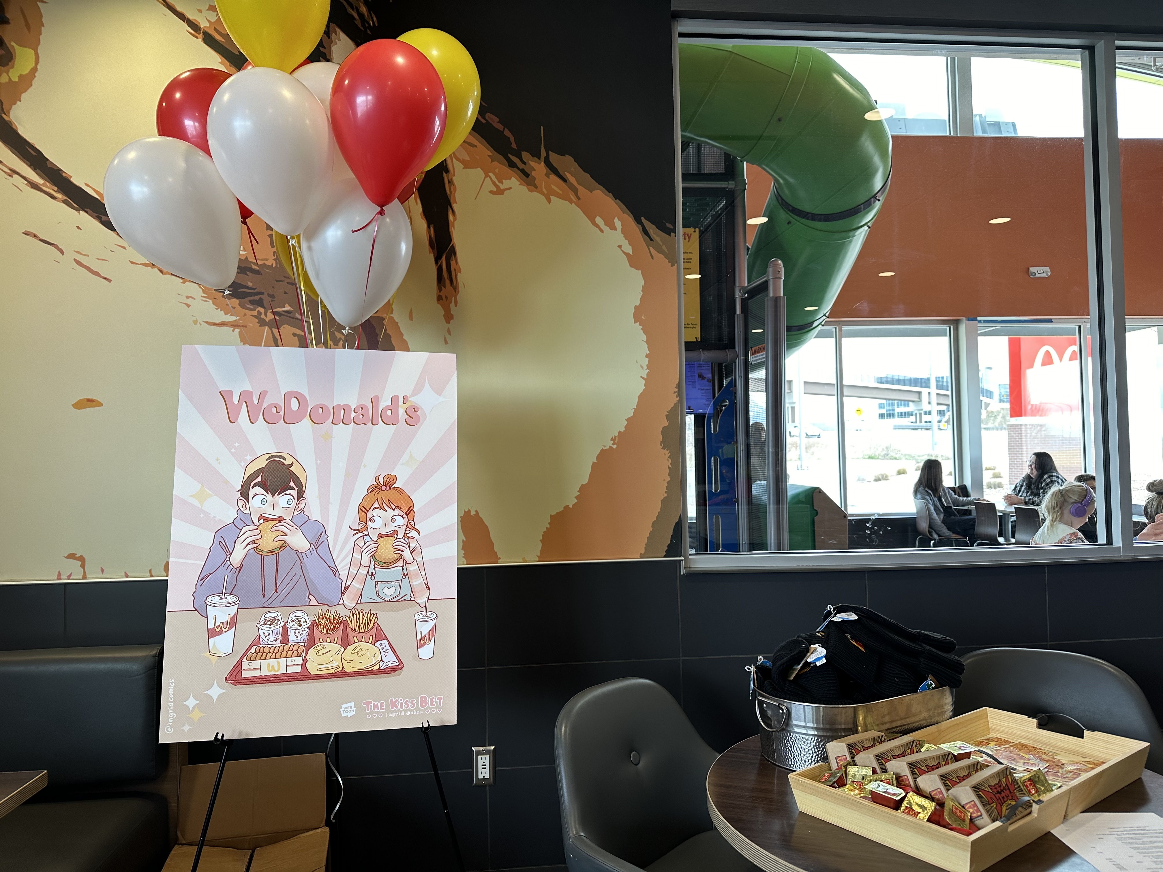 Lehi artist Ingrid Ochoa, 34, won a $10,000 grant from McDonald's Thursday in Lehi for her "WcDonald's" anime artwork.