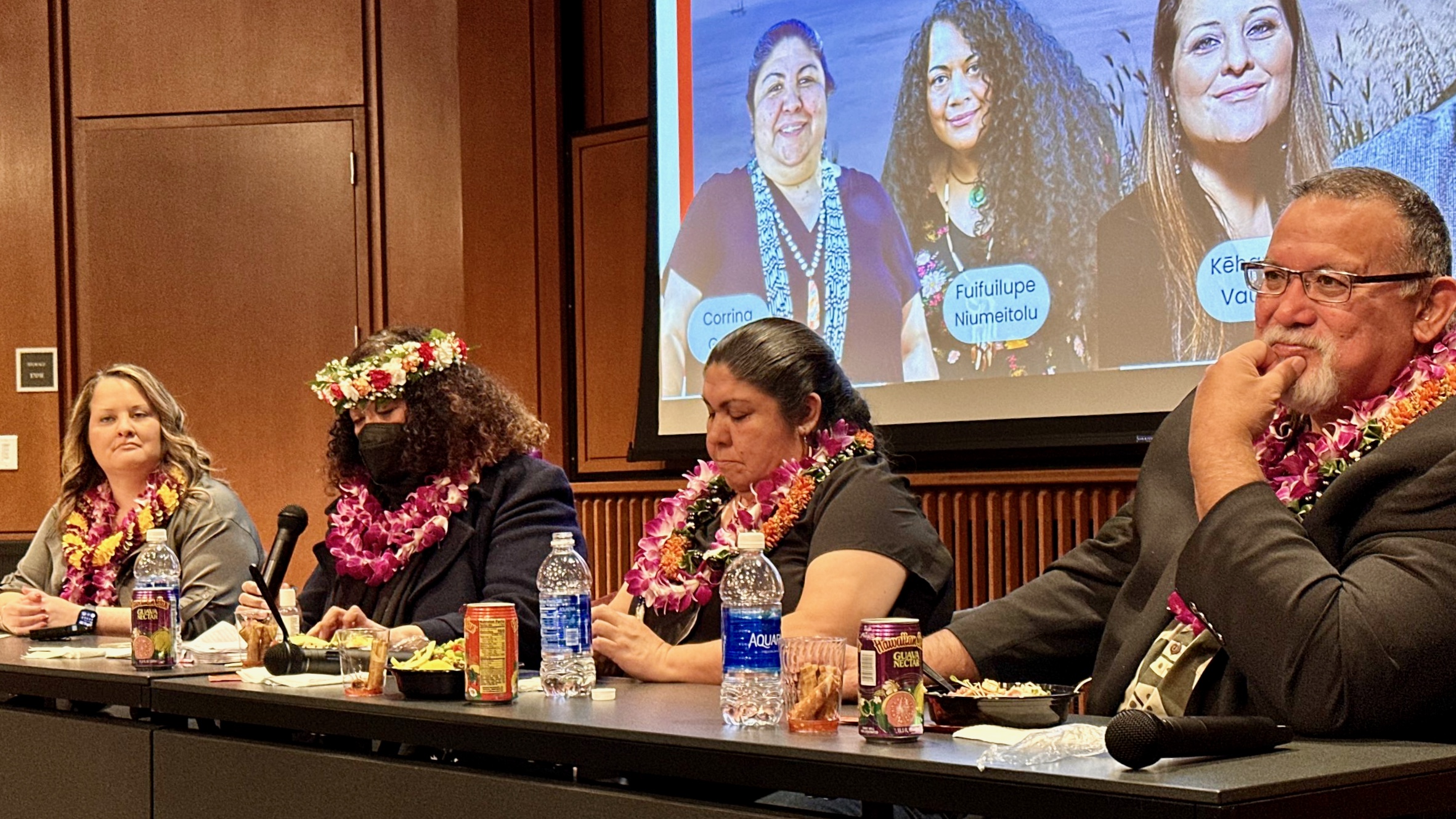 The University of Utah has created a new center focused on Pacific Island studies, the Center for Pasifika Indigenous Knowledges. The photo shows panelists at a discussion Tuesday hosted by the U.'s Pacific Islands studies program.