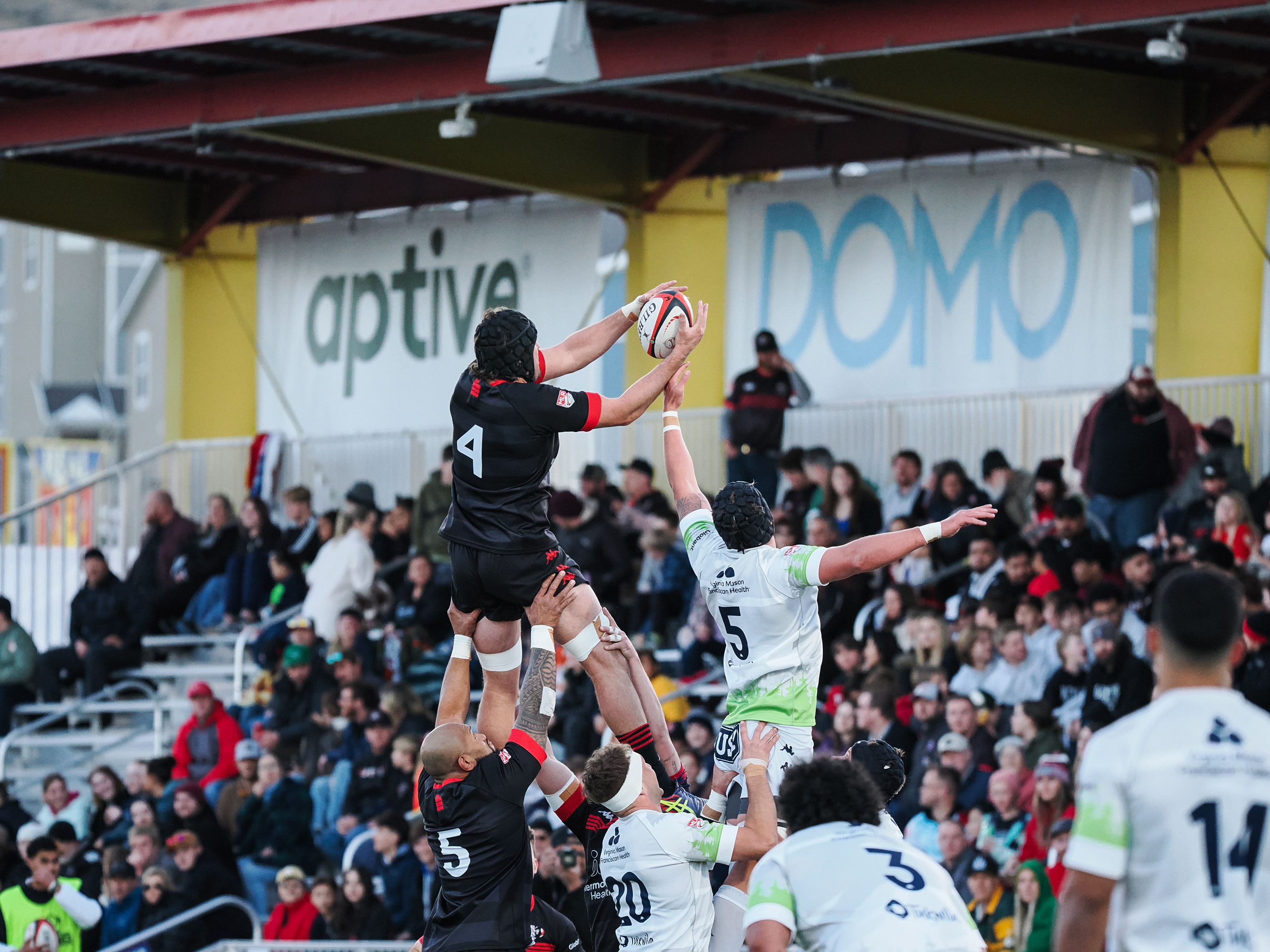 Utah Warriors play Seattle Seawolves in a Major League Rugby match Saturday, March 16, 2024 at Zions Bank Stadium in Herriman.