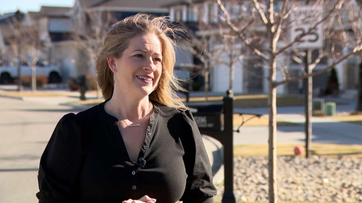 Real estate agent Alicia Holdaway says Utah's housing market is getting busy.