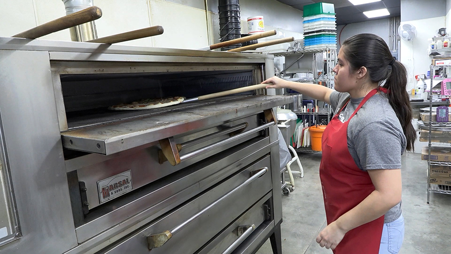 Nico’s Pizza owner Nate Bertasso says they chose not to use food delivery apps over concerns about what happens to their products after leaving the restaurant.