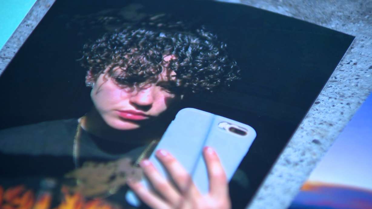 Police say Alex Franco, 21, was kidnapped from his Kearns neighborhood near 3800 West and 5700 South on Sunday and later found dead. Family and friends mourned their loss Tuesday at a vigil in his honor, where they brought photos of Franco, including this one.