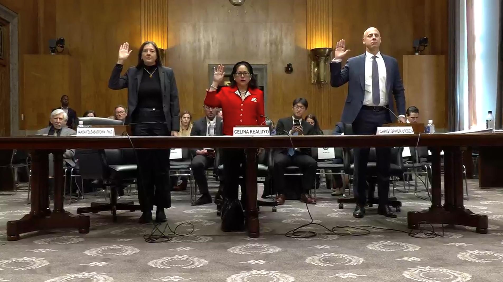 Three experts on illegal drug trafficking addressed the U.S. Senate Subcommittee on Emerging Threats and Spending Oversight on Wednesday. 