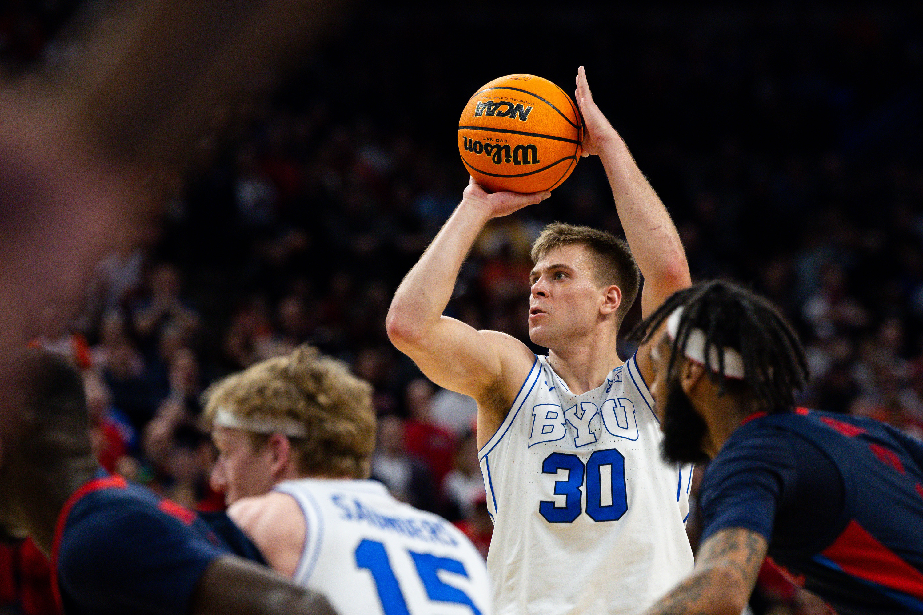 Hall shines in return as BYU routs Mississippi Valley State 87-43