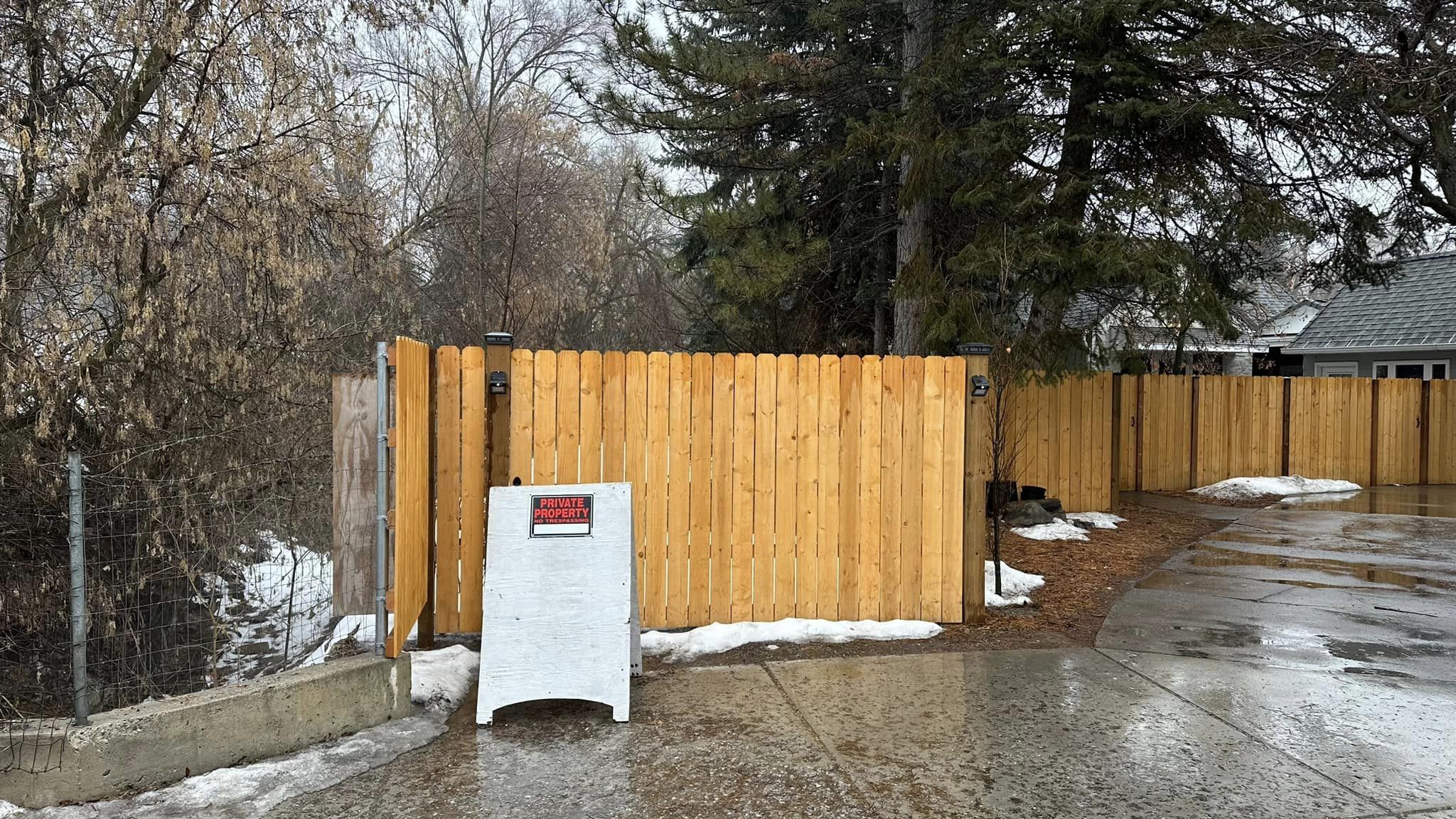 A short jog across a driveway, used by the public for decades to access city trails, was blocked in both directions in January.