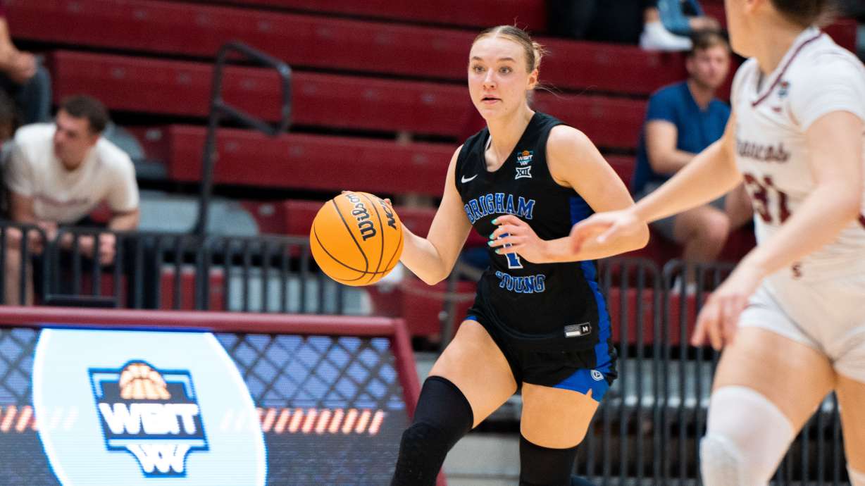 Emma Calvert BYU women end season with 60-59 loss to Santa Clara in WBIT | KSL.com