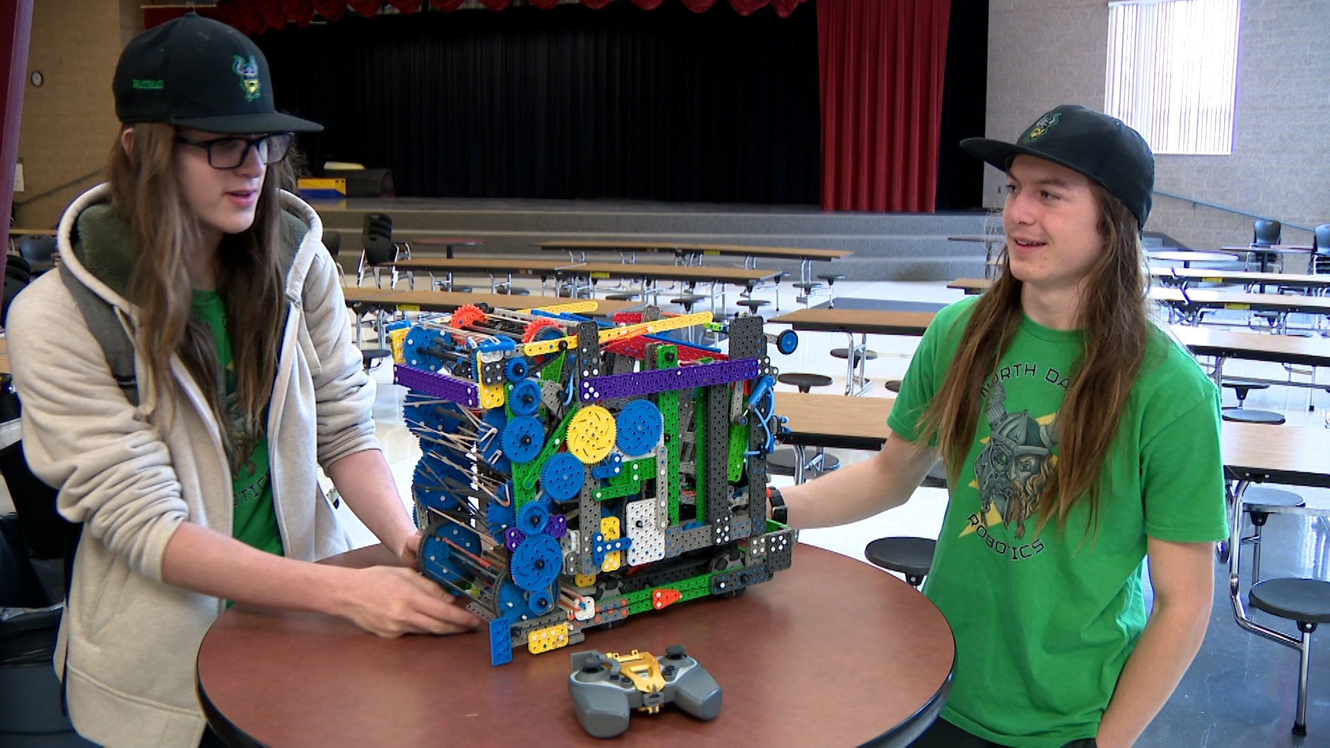 Nathan Toomey and Heber Reed speak about the long hours they worked on Max after school.