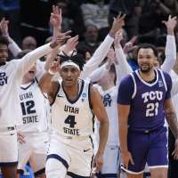 Utah State dominates TCU to earn first NCAA Tournament win in 23 years