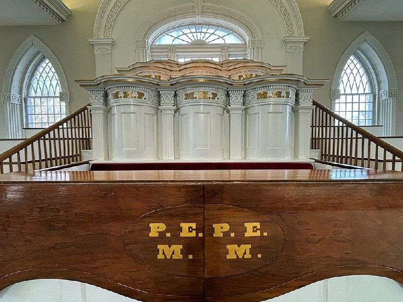 The Kirtland Temple was dedicated by Joseph Smith in 1836. It reopened for tours on Monday after it was acquired by The Church of Jesus Christ of Latter-day Saints in historic Kirtland, Ohio.