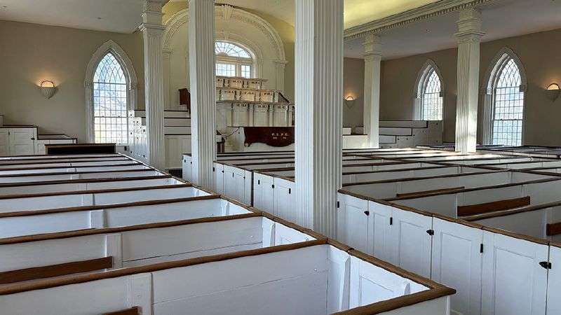 The Kirtland Temple was dedicated by Joseph Smith in 1836. It reopened for tours on Monday after it was acquired by The Church of Jesus Christ of Latter-day Saints in historic Kirtland, Ohio.
