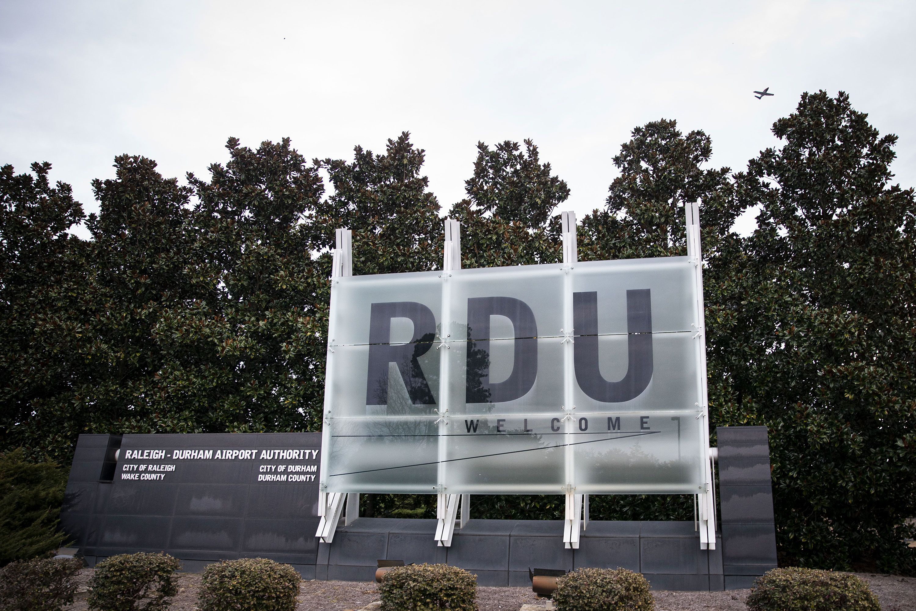 A dog got loose as it was being loaded onto a flight at Raleigh-Durham International Airport on Tuesday.