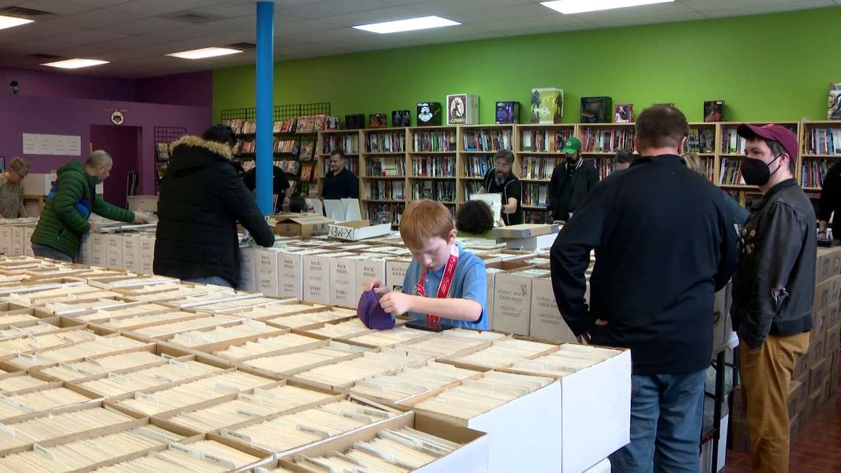 Salt Lake City comic book enthusiasts attended a fundraiser Saturday in Sugar House to support Tim Odland who has cancer.