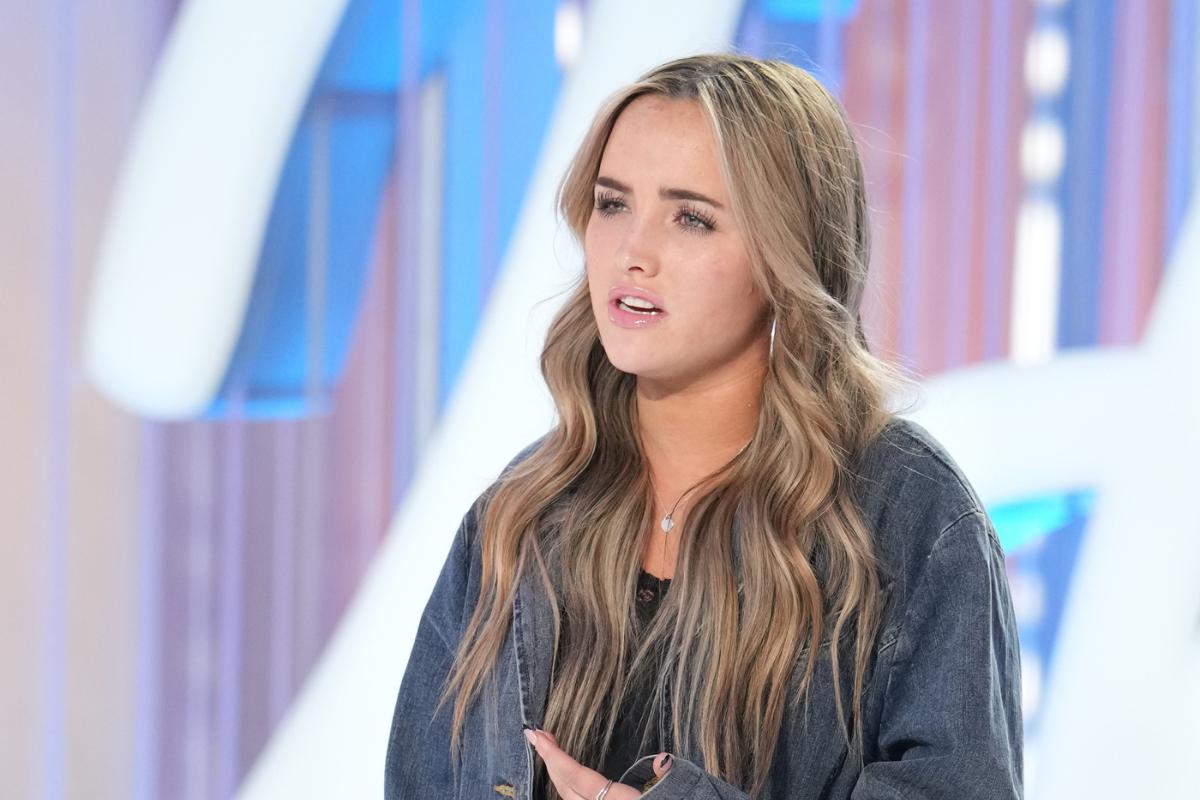 Kaibrienne Richins, of Henefer, Summit County, auditions for "American Idol."