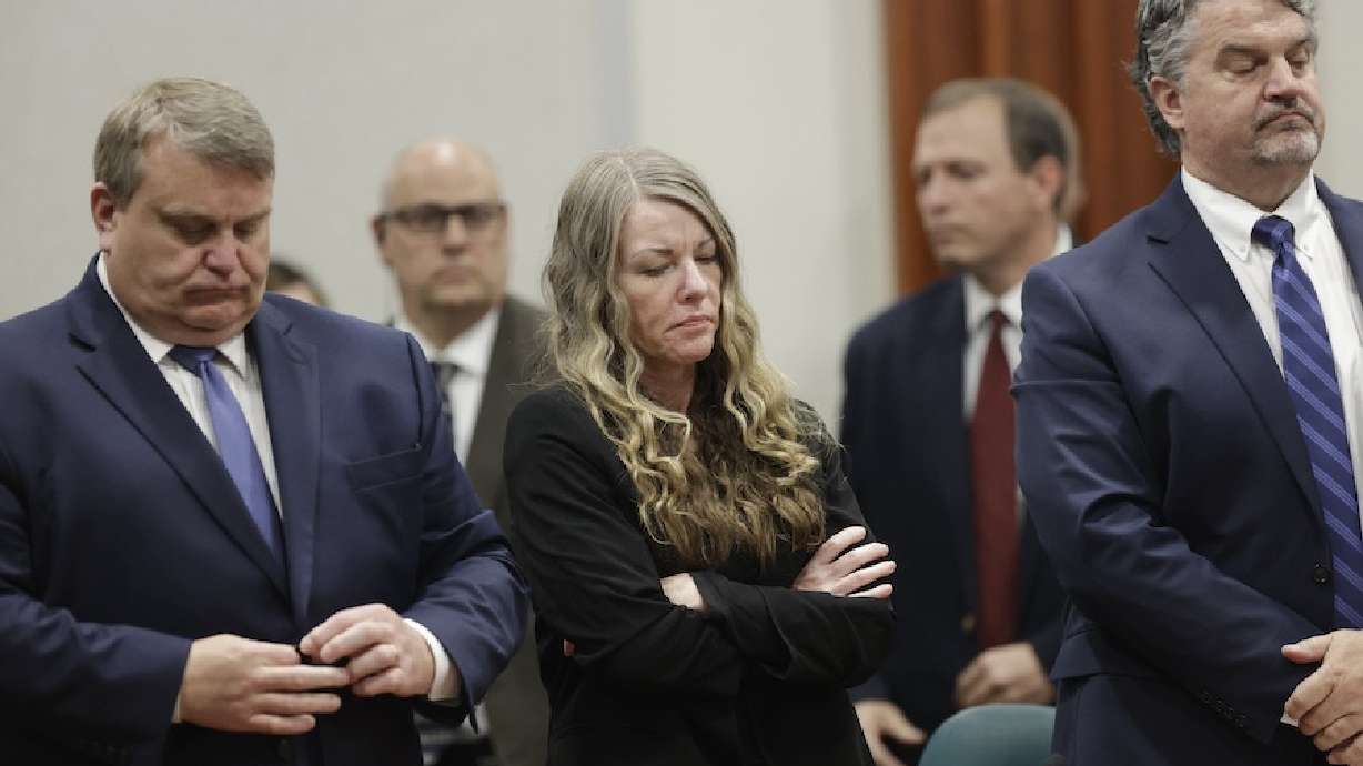 Lori Vallow Daybell hears the jury's verdict where she was found guilty on all charges on May, 12 2023, at Ada County Courthouse in Boise. A man who served on the jury in the Lori Vallow Daybell case plans to attend Chad Daybell's trial as it begins this week.