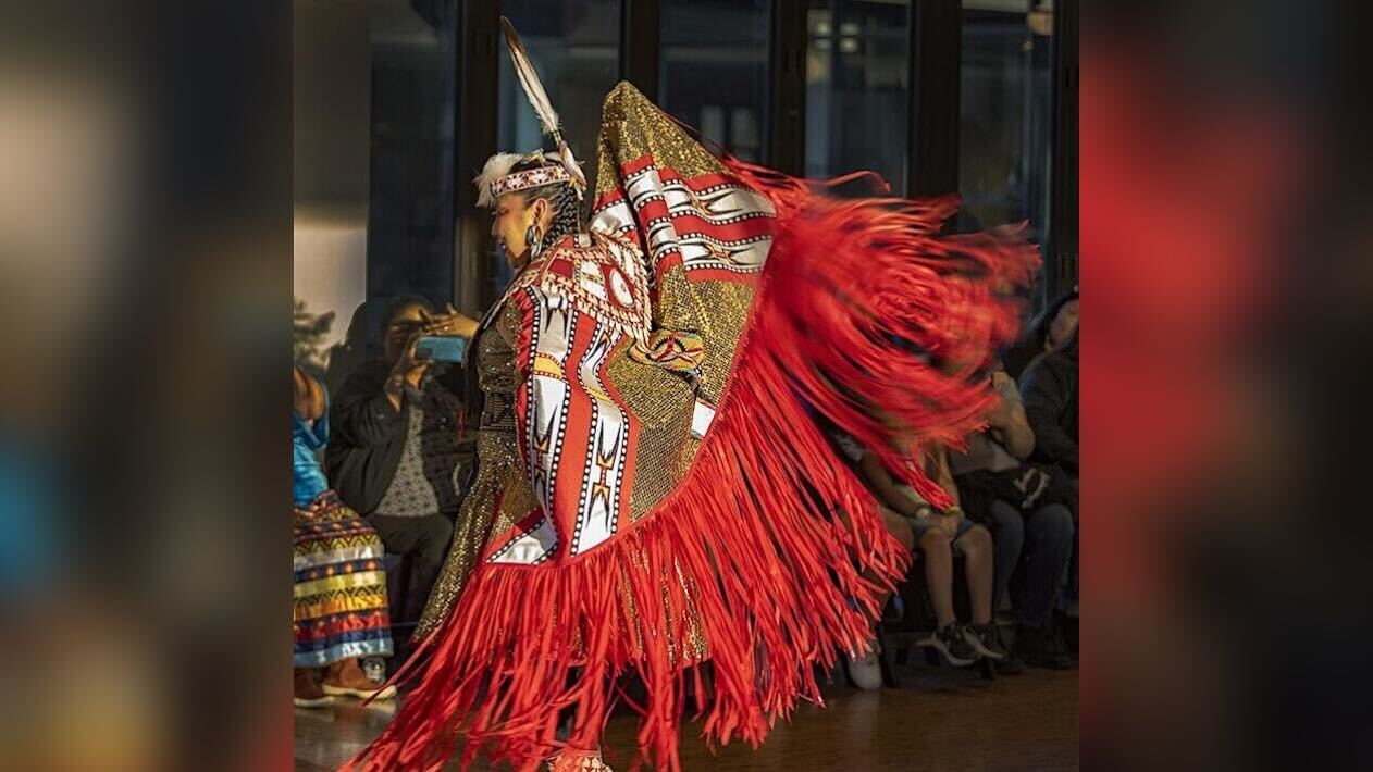 Utah Indigenous Fashion Week will hold a fashion show on Saturday, featuring the work of Native American designers. The photo comes from the 2023 installment of the fashion week event.