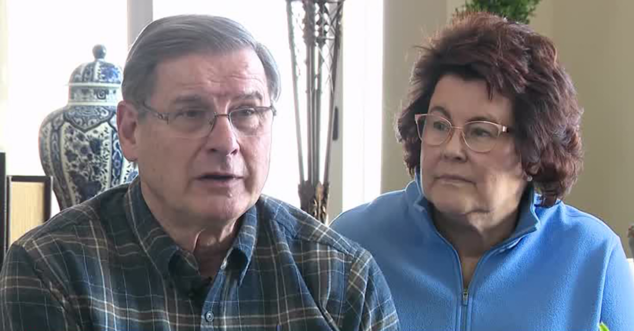 Drew and Lorene Joosten talked to KSL in Draper on Tuesday. They say a drone appeared about 25 feet outside their rear windows Monday night and hovered for two minutes with the camera apparently pointing into their home.