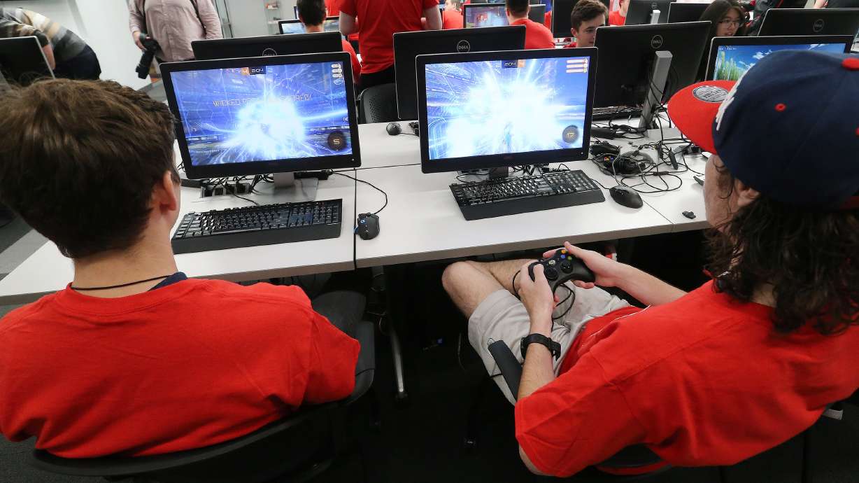 The University of Utah's video game development program on Oct. 4, 2017. The Utah High School Activities Association on Monday announced its "groundbreaking" decision to officially sanction esports as a school activity.