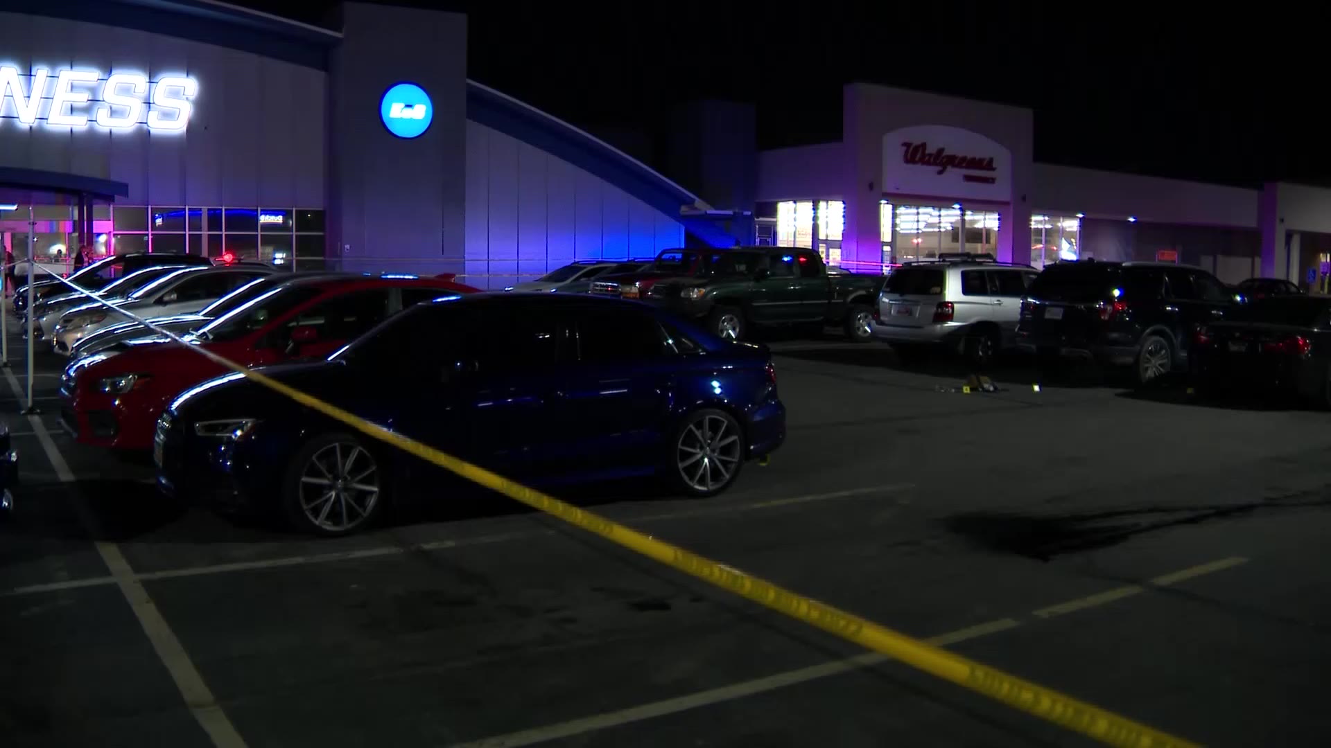 Two people were seriously injured in a shooting in a gym parking lot in Murray Wednesday night.