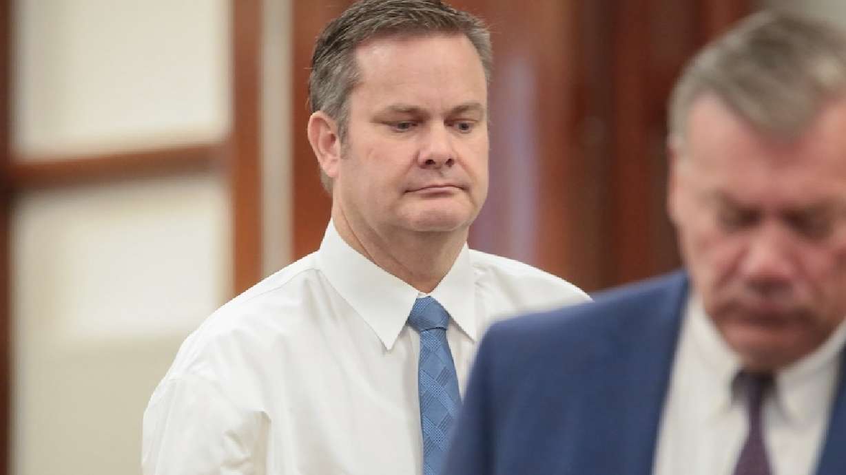 Chad Daybell enters the court during his preliminary hearing in Fremont County on August 3, 2020. A motion to delay the trial of Chad Daybell was filed late at night on March 29.