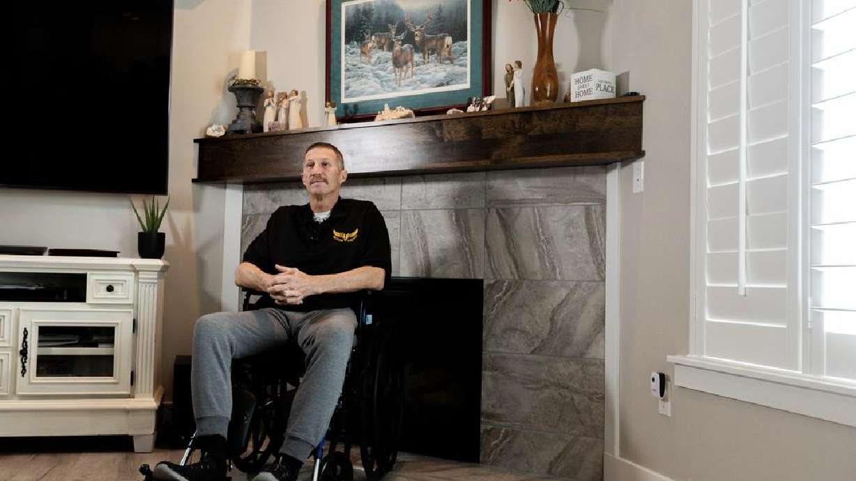 Utah Highway Patrol trooper Steve "Odie" Myer says a series of miracles helped him survive a 33-foot fall off a freeway overpass in February.