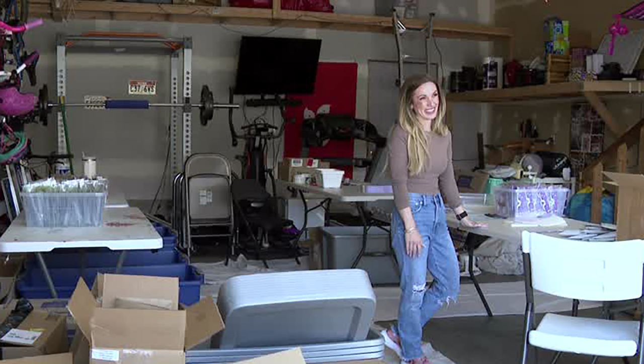 Allyssa Sarkis and her husband decided to design, sell and ship their own eclipse glasses from their Provo home after the 2017 solar eclipse.