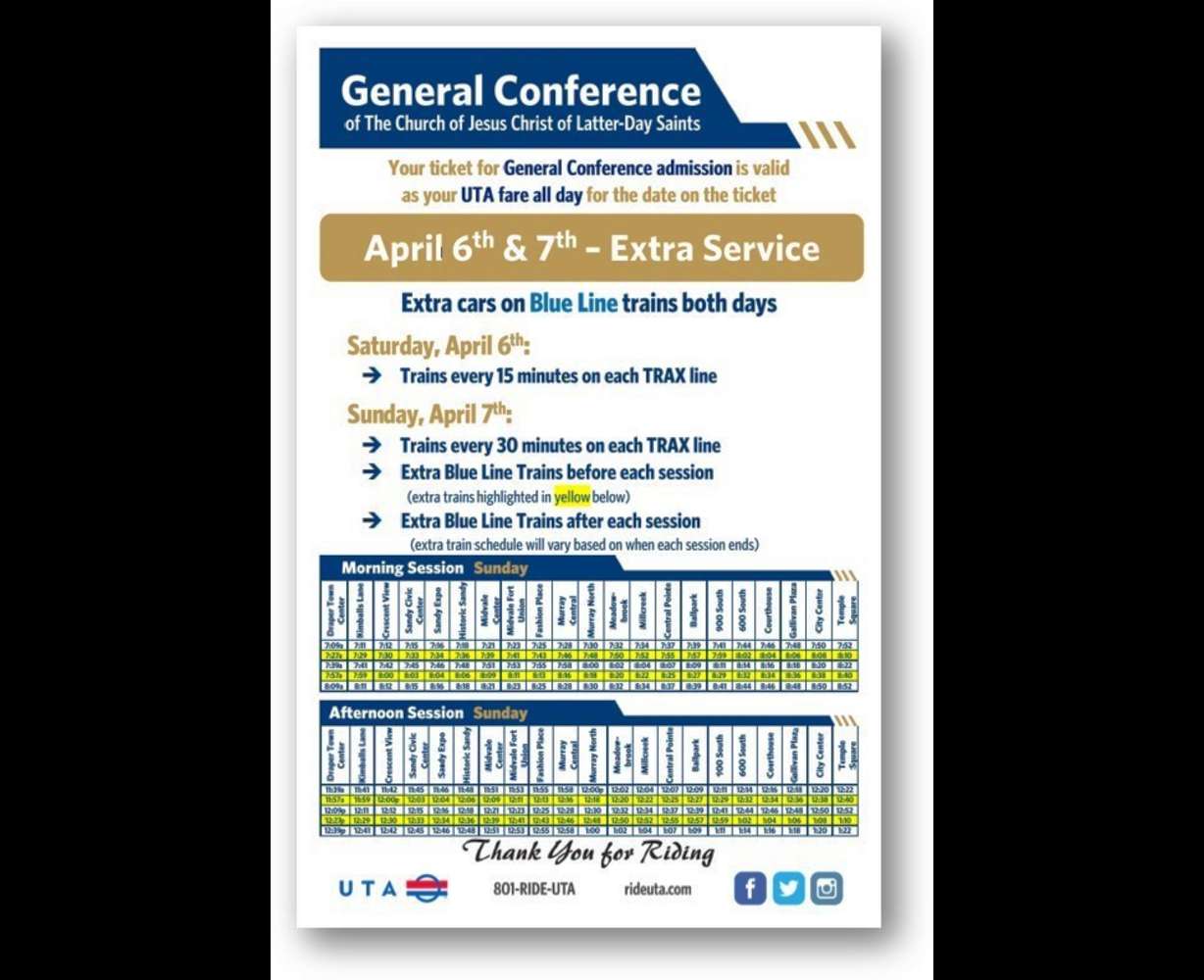 What to expect if you're visiting Temple Square during general conference weekend