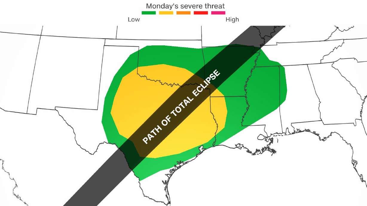 Weather could complicate attempts to see the epic astronomical phenomenon in parts of the southwest.
