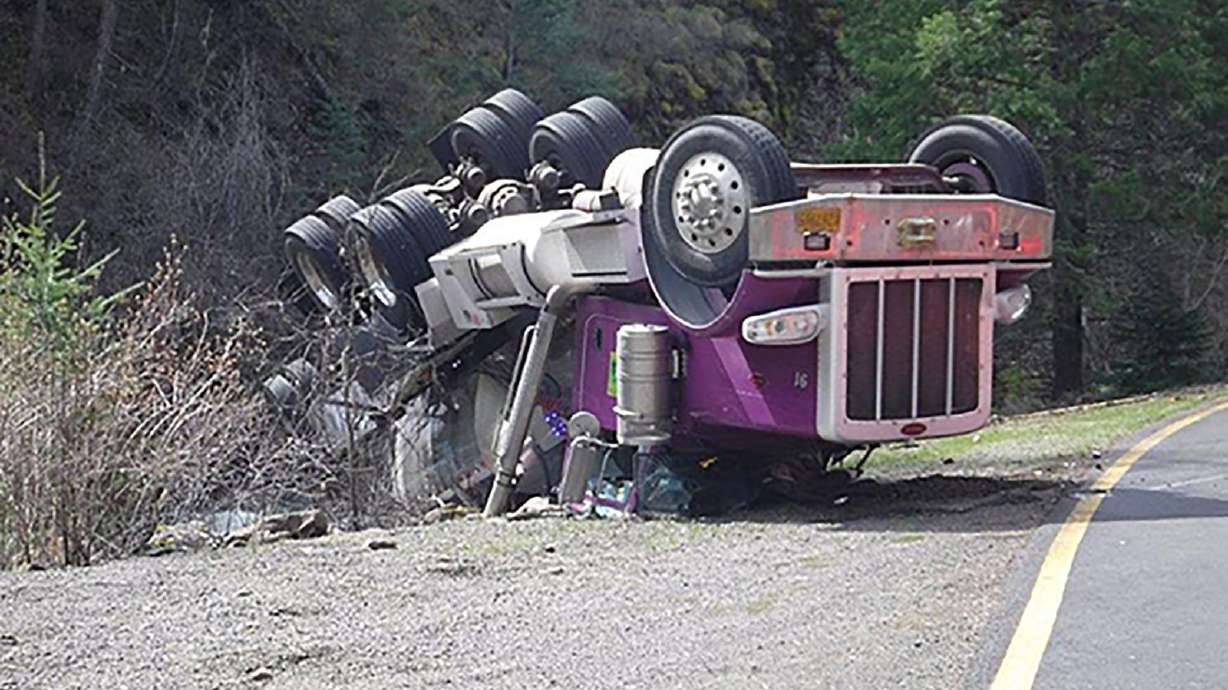 A tanker truck carrying fish was involved in an accident in northeast Oregon on March 29. When it crashed and overturned, it might have spelled disaster for the fish aboard, which were intended to replenish local populations in the Imnaha River.