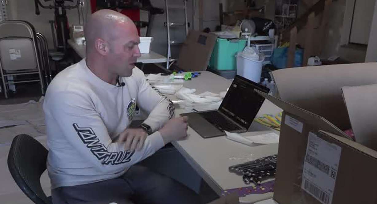 Roger Sarkis's side business, Eclipse Glasses USA, donates used certified eclipse glasses. It went viral in the last few days, leading to more than a thousand emails flooding his inbox on Monday alone.