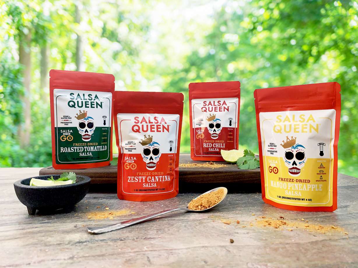 Spice up care packages with unique freeze-dried salsa from Utah's Salsa Queen